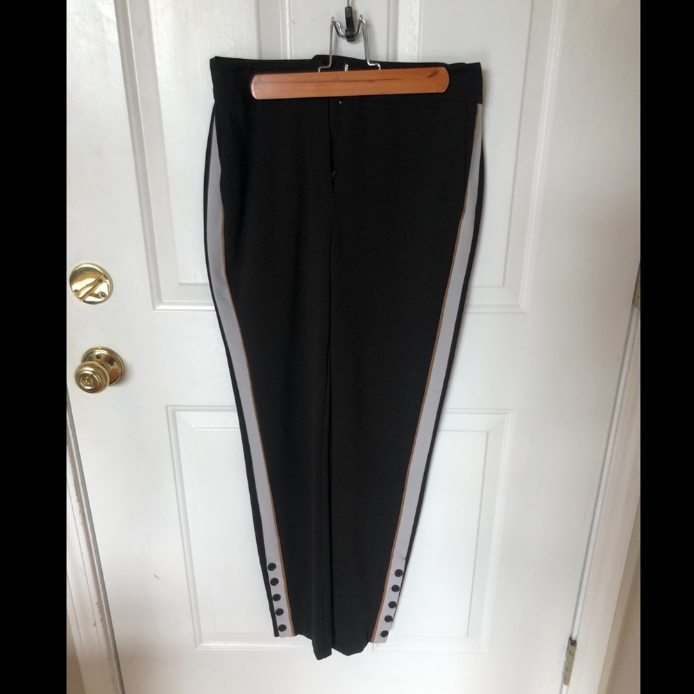 Calvin Klein Buttoned Stripe Pant